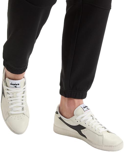 Diadora Unisex Game L Low Waxed Gymnastikschuhe, 36 EU Wei&amp;