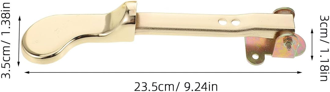 MAGICLULU 3 Stück Klavier Ersatz Sustain Pedal aus Metall mit Doppelbohrung Fusspedal für Aufrechte