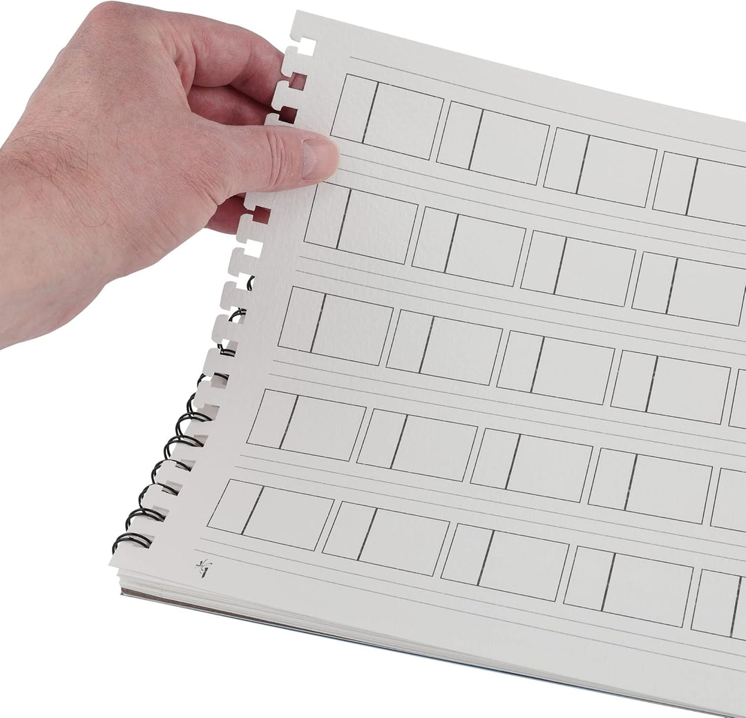 HG Art Concepts Painters Color Diary – 22,9 x 30,5 cm Spiralbindung, farbiges Musterbuch mit 10 Seit