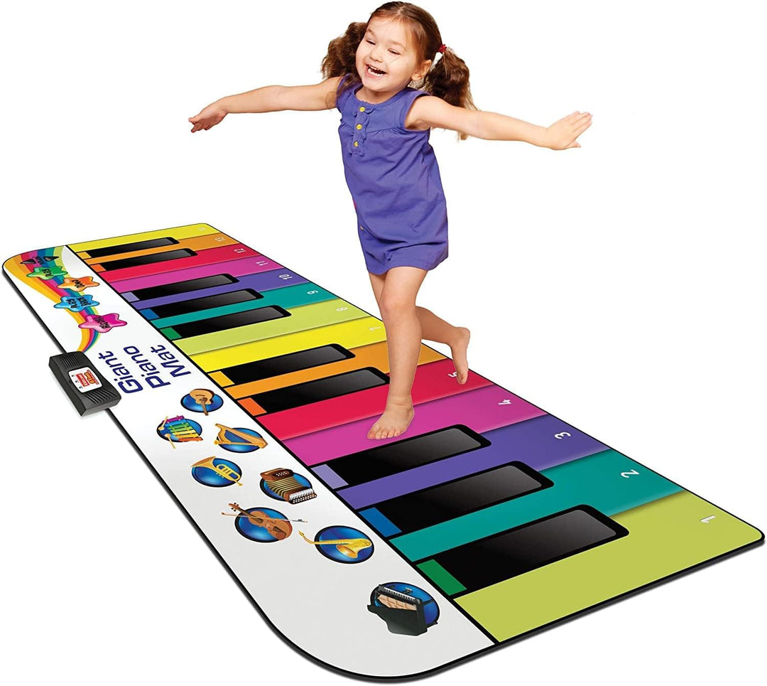 N-Gear Riesen Klaviermatte XXL : Tanzmatte Musikmatte Kids Piano und Musikbox Kinder in einem - Jung