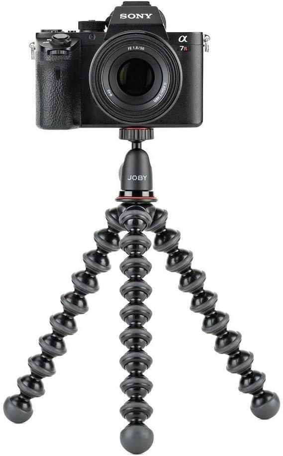 JOBY JB01503-BWW GorillaPod 1K Kit (flexibles Kompaktstativ mit Kugelkopf für grössere Kompaktkamera