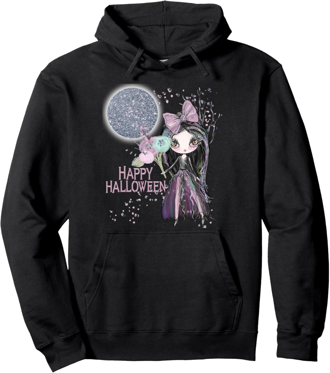 Hübsche Halloween-Girl-Schleife, Gothic-Stil, für Halloween, Party, Kinder Pullover Hoodie