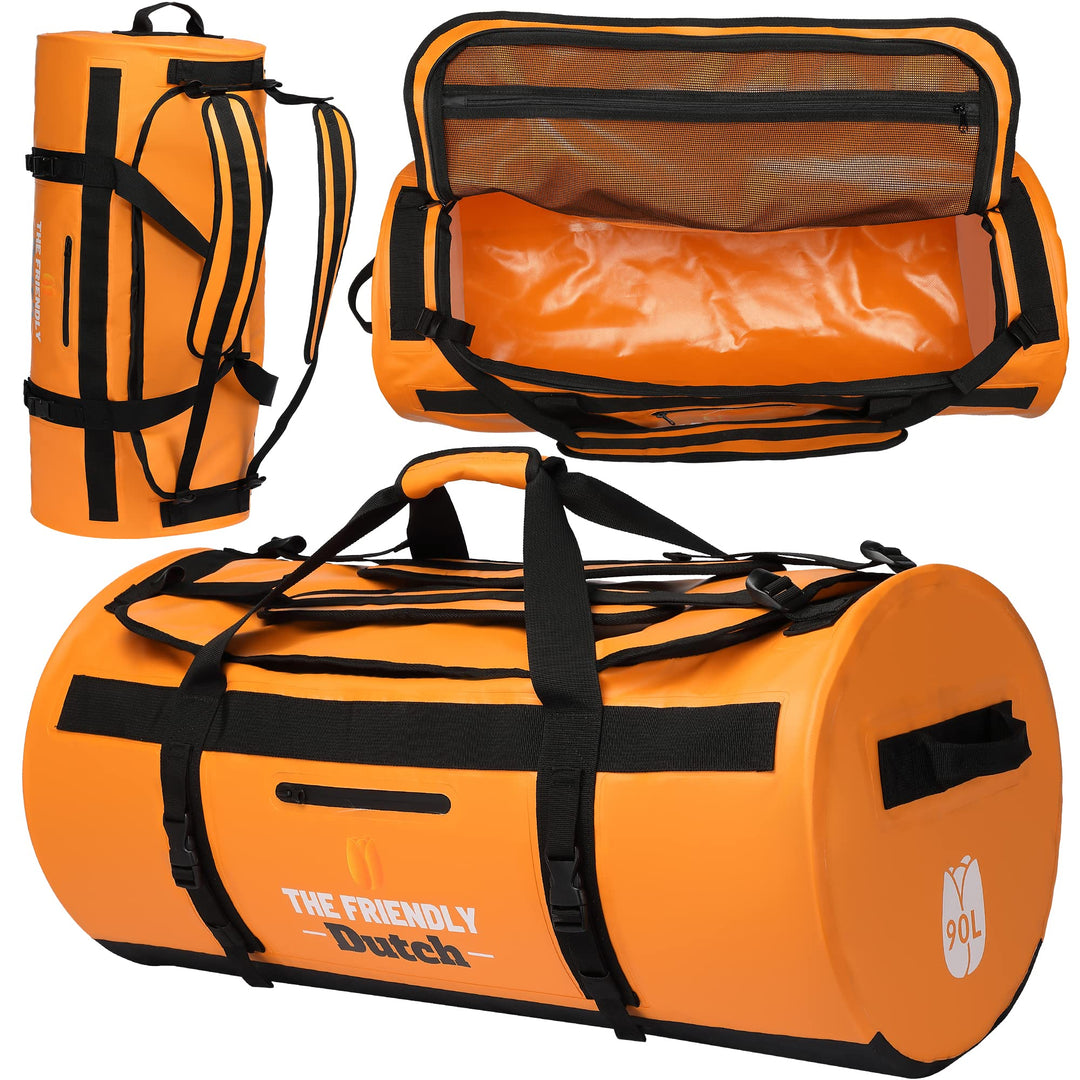 gross 90L Duffel Bag - wasserdichte Sporttasche Duffel Bag für Herren. Sie können diesen Seesack als