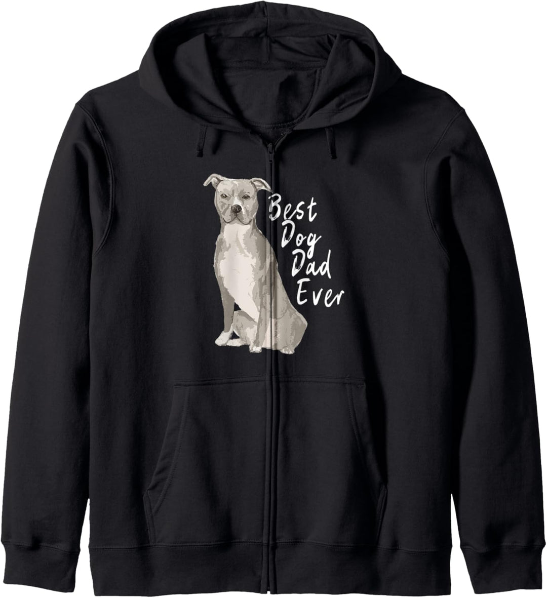 American Staffordshire Terrier Amstaff Bester Hundevater aller Zeiten Kapuzenjacke