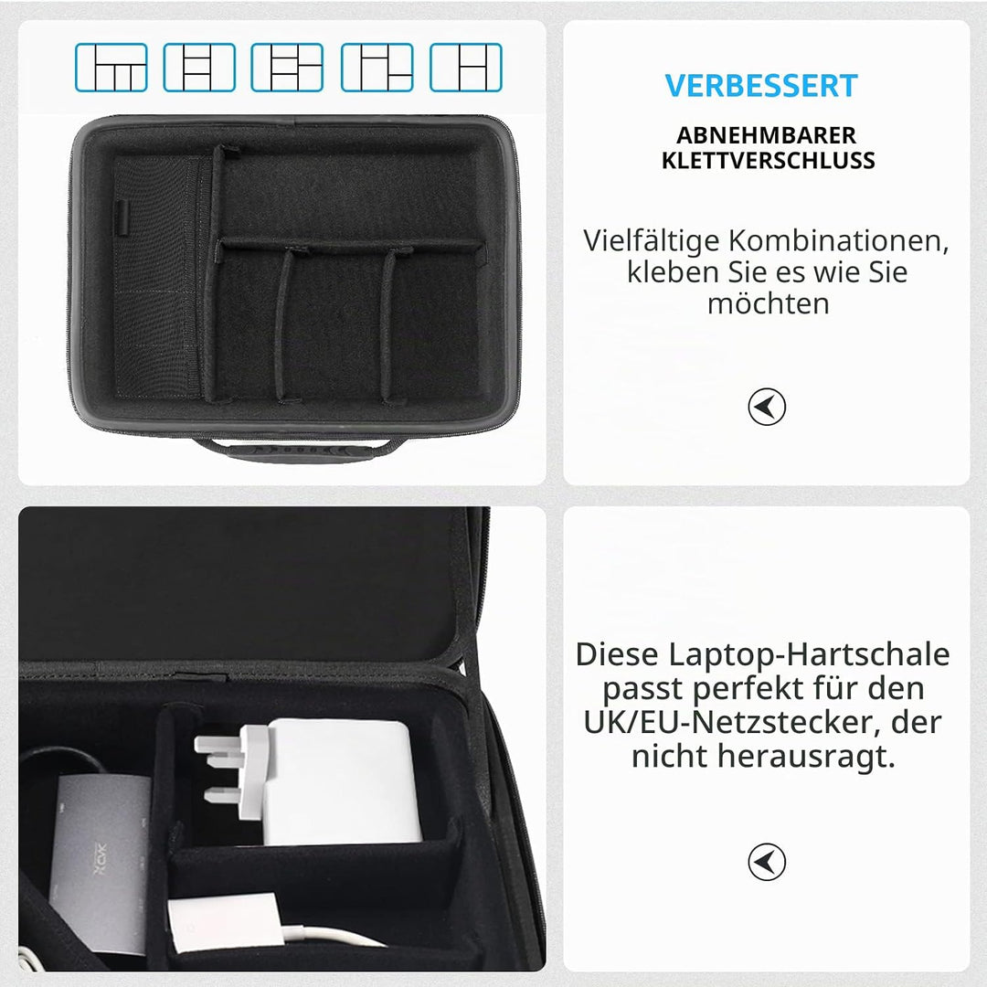 Smatree Hartschalen Laptoptasche Kompatibel mit Samsung Galaxy Book 3 Pro 14zoll, Laptop-Tragetasche