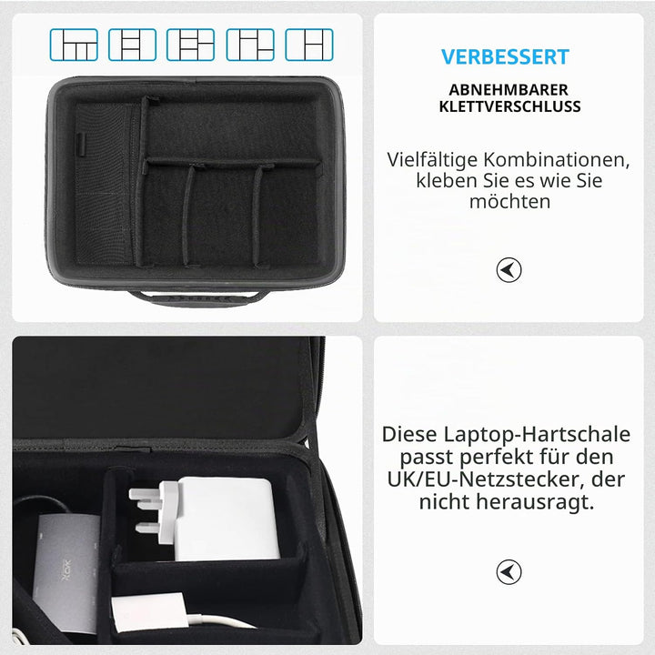 Smatree Hartschalen Laptoptasche Kompatibel mit Samsung Galaxy Book 3 Pro 14zoll, Laptop-Tragetasche