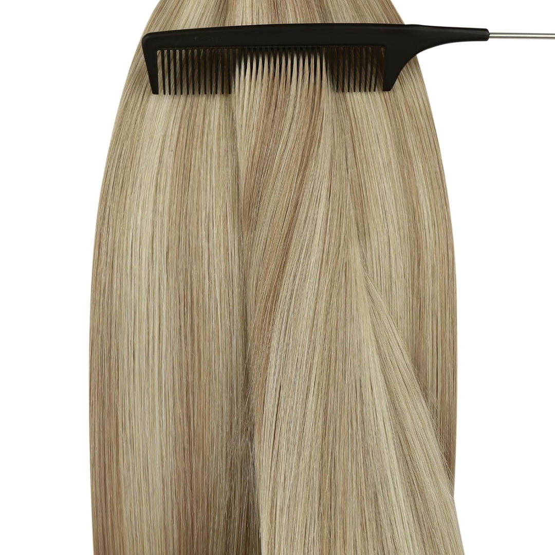 YoungSee Nanoring Hair Extensions Aschblond #18/613 Highlights Gebleichtes Blond Nanoring Extensions