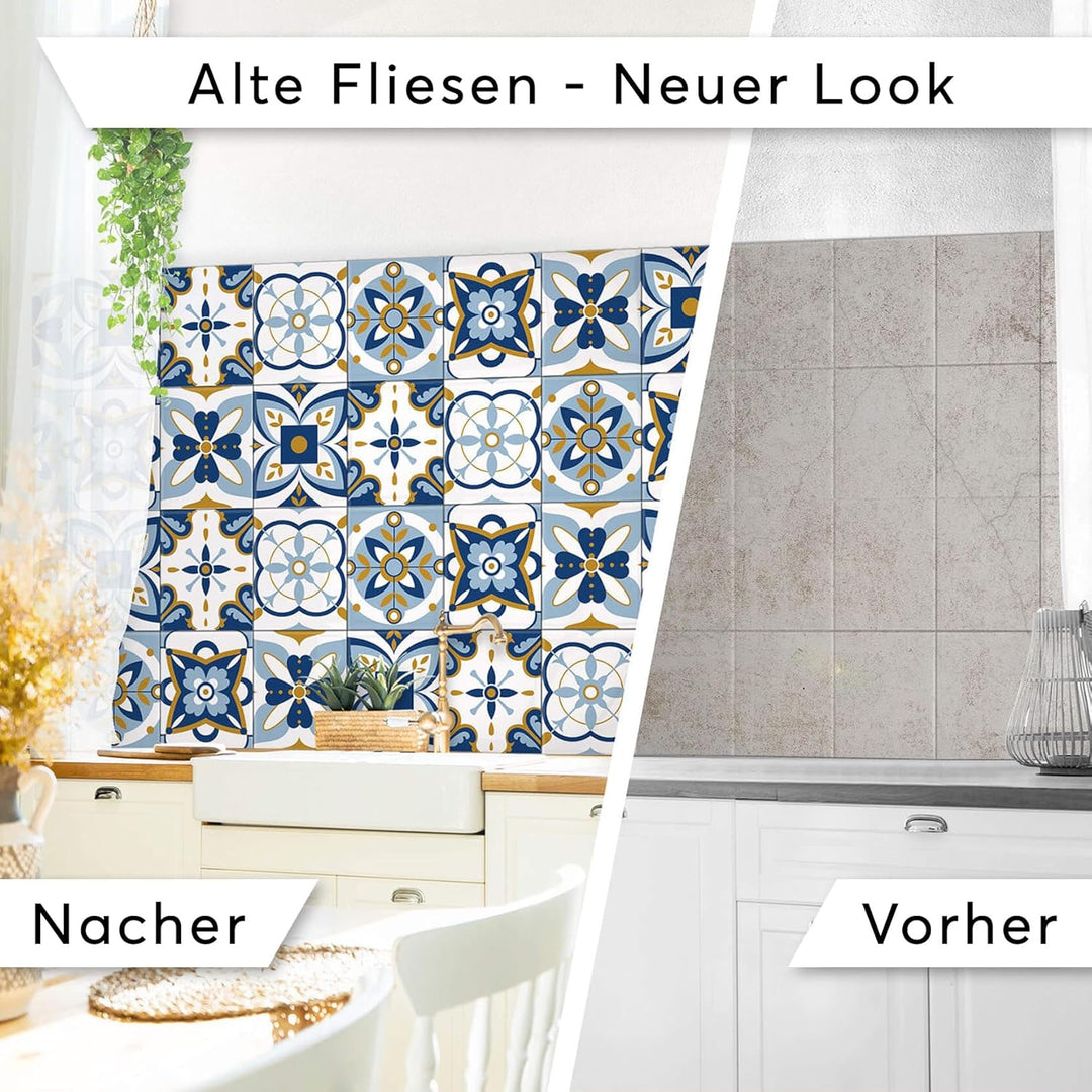 CREATISTO Mosaik-Fliesen Fliesensticker Fliesenfolie - Stylische Sticker Aufkleber für Fliesen I Sti
