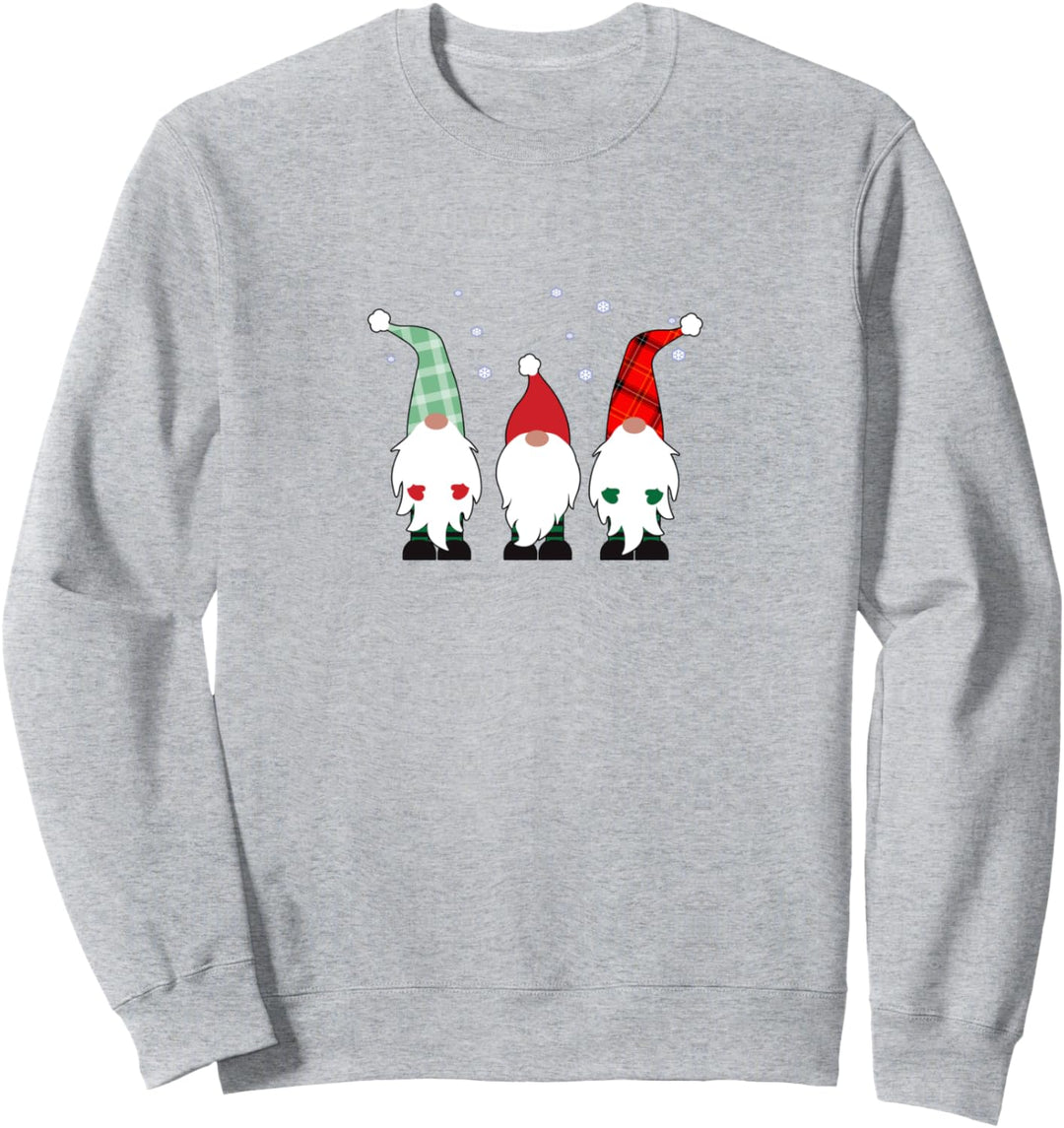 Niedliche Weihnachtszwerge Feiertag Winterdesign Sweatshirt