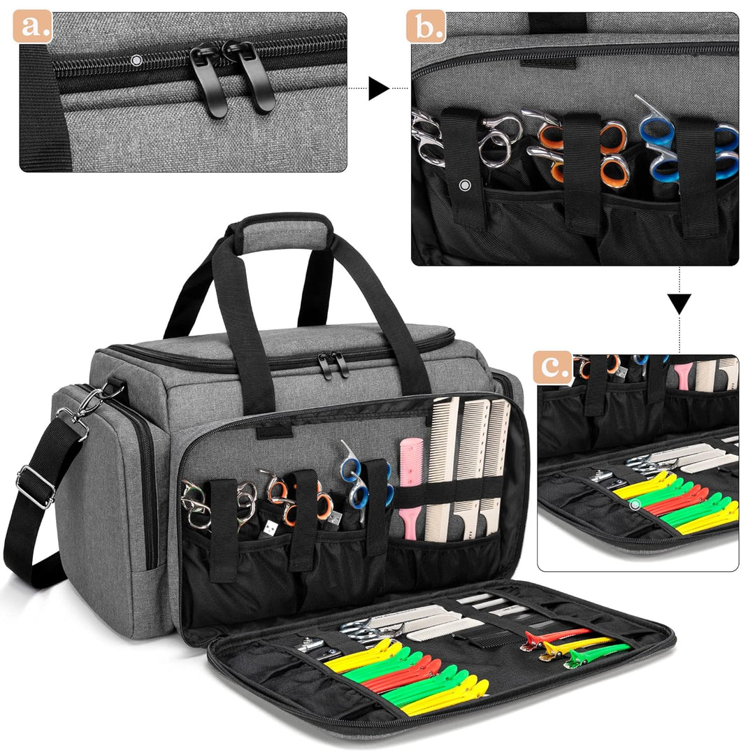 BAFASO Friseur Reisetasche, Frisör Aufbewahrung Koffer für Salon, Friseur Tasche für Friseurin, Mask