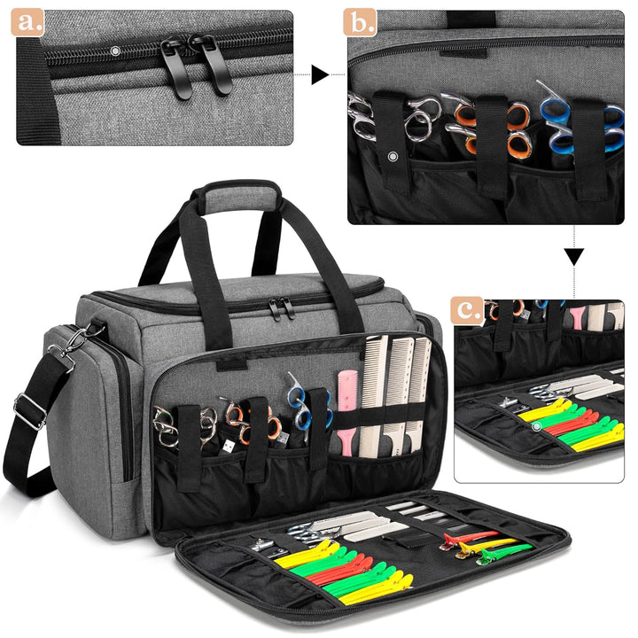 BAFASO Friseur Reisetasche, Frisör Aufbewahrung Koffer für Salon, Friseur Tasche für Friseurin, Mask