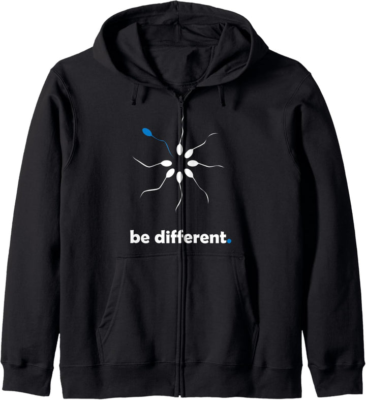 Be Different Sperma Spermien Wixxe Fun Kapuzenjacke