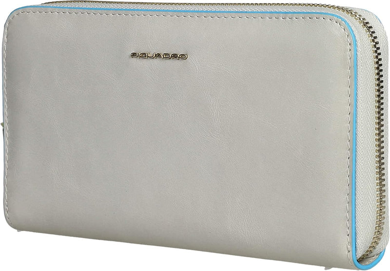 Piquadro Blue Square - Damengeldbörse 19 cm beige, Beige