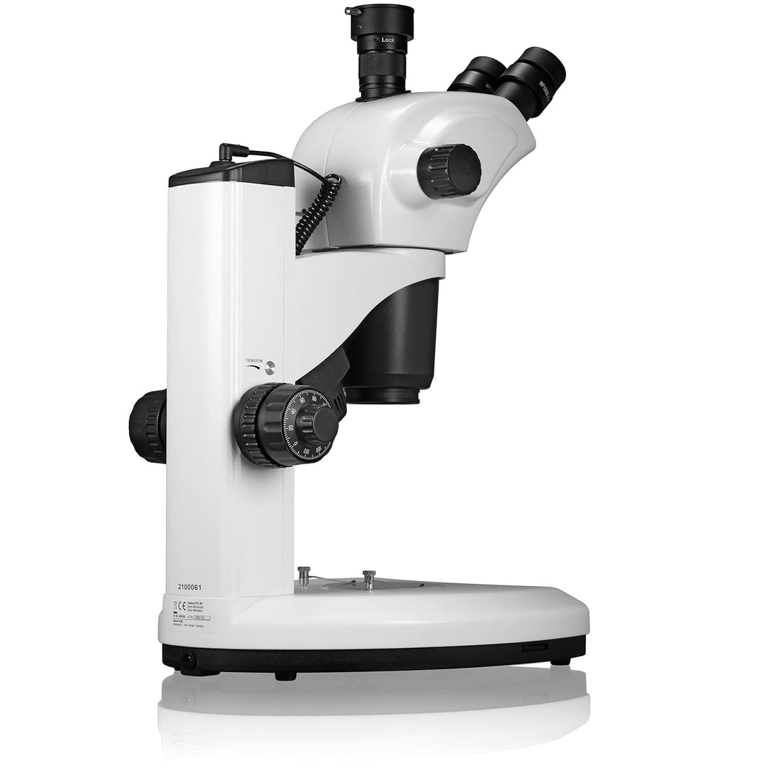 Bresser Mikroskop Science ETD-301 7-63x Trino Zoom Stereomikroskop mit hohem Arbeitsabstand (100mm)