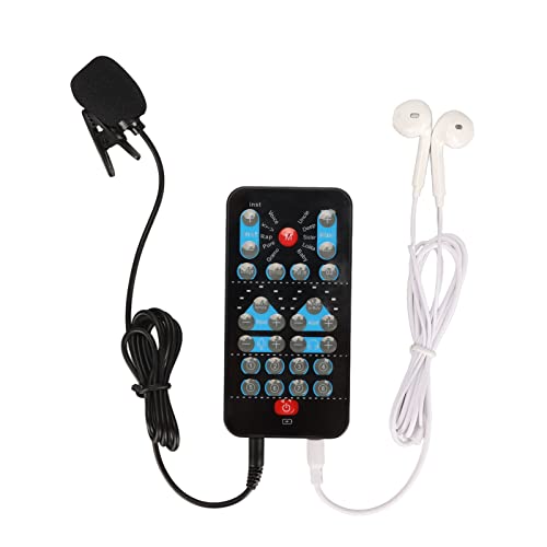 Bewinner Handheld Voice Changer, Tragbares Voice Changer Gerät, Voice Disguiser Handheld Mikrofon Vo