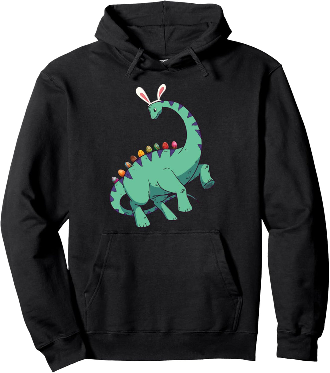 Dinosaurier Osterhase Pullover Hoodie