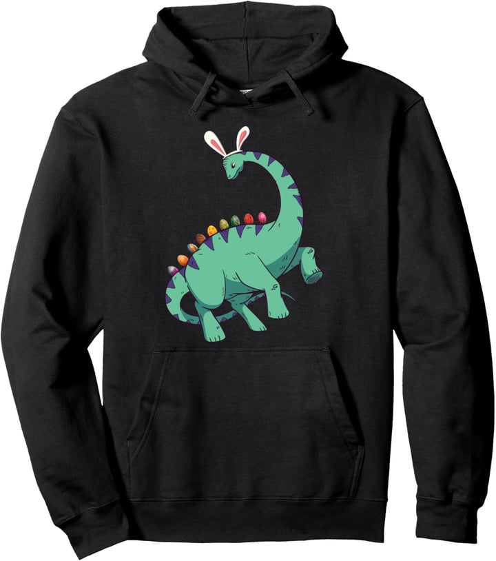 Dinosaurier Osterhase Pullover Hoodie