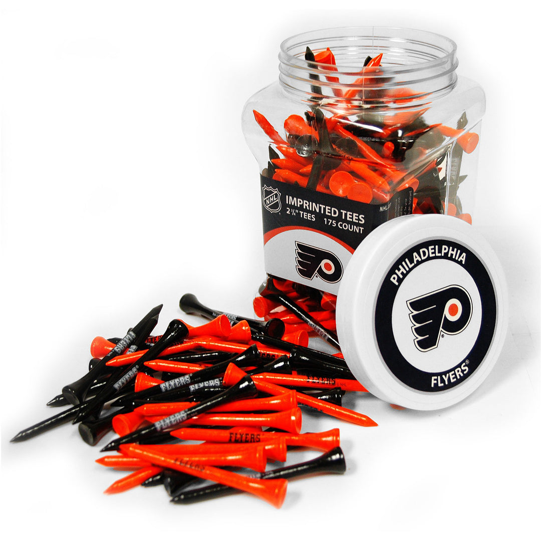 Team Golf Damen Jar of Glas mit 175 Golf-Tees Philadelphia Flyers, Philadelphia Flyers