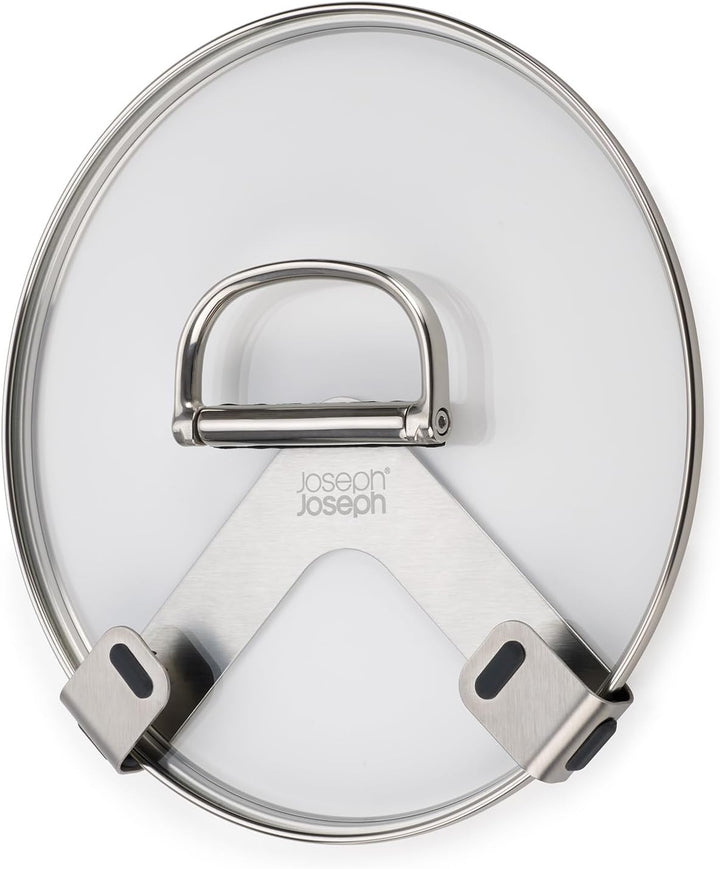 Joseph Joseph Space Set aus 2 Topf- und Pfannendeckelhaltern Selbstklebende Wandhalterung, geeignet