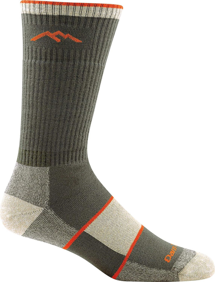 Darn Tough FBA_1933-gryblk-l Herren Gepolsterte Socken L Grün, L Gr&#xFC;n