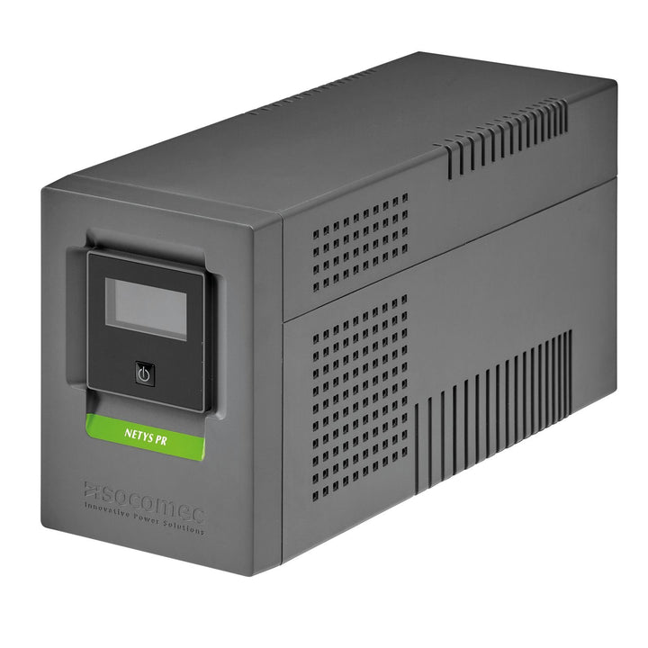 Socomec UPSSOC021 UPS NeTYS PR MT 1500VA, 1050W, Linien-interaktiv, Sinusausgangssignal, USB, LCD Si