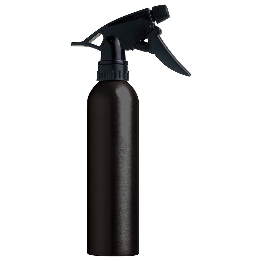Alu-Wassersprühflasche 260 ml, schwarz