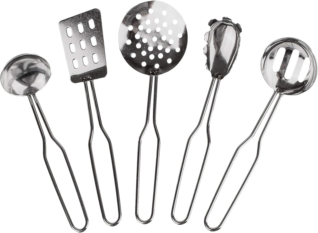 alles-meine.de GmbH 24 TLG. grosses Set Kochset & Topfset - Puppengeschirr/Kochtopfset - Erdbeere -
