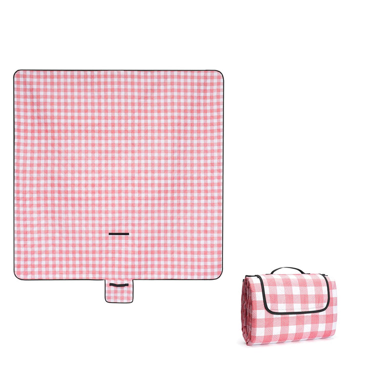 Oak & Tea Picknickdecke Wasserdicht 200x200 cm XXL Sandfrei Isoliert Maschinenwaschbar Stranddecke C