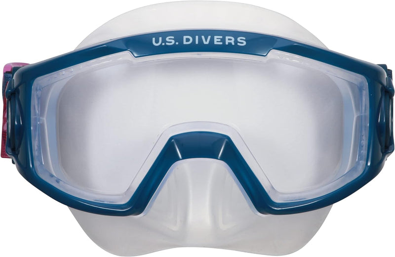 US Divers | Schnorchel Combo Avila für Kinder ab 6+ | Maske und Schnorchel BLACK NAVY BLUE, BLACK NA