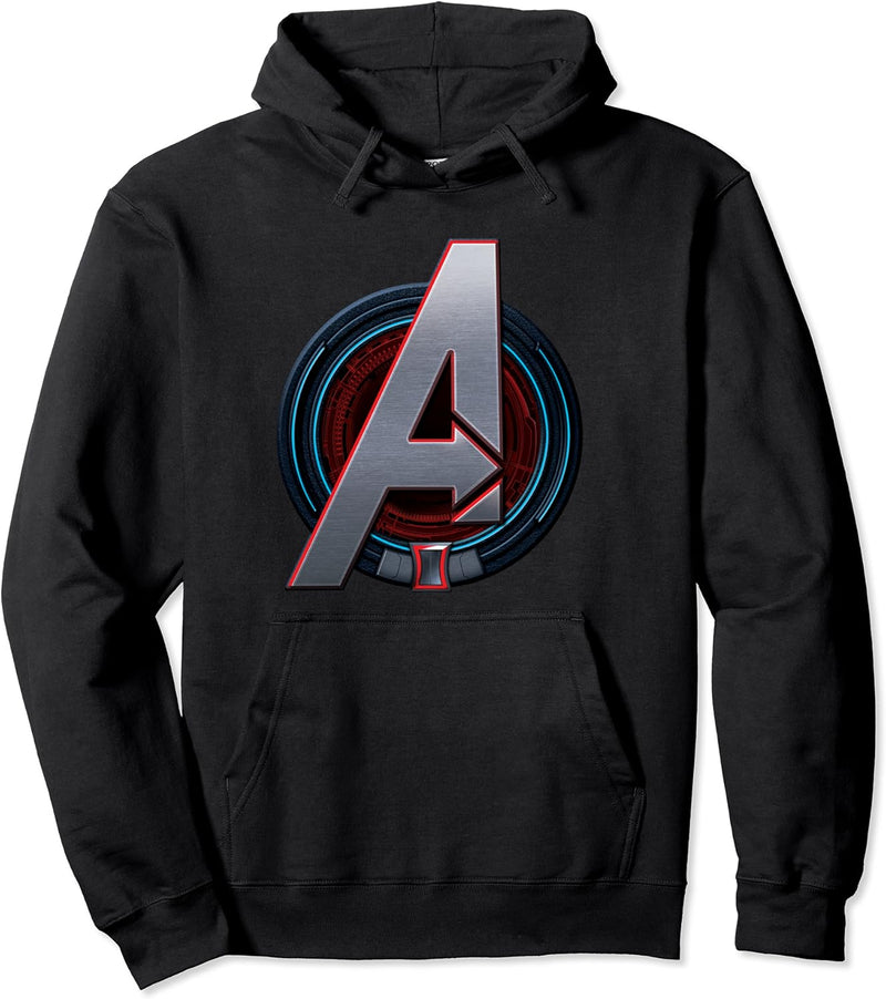 Marvel Black Widow Avengers A Logo Pullover Hoodie