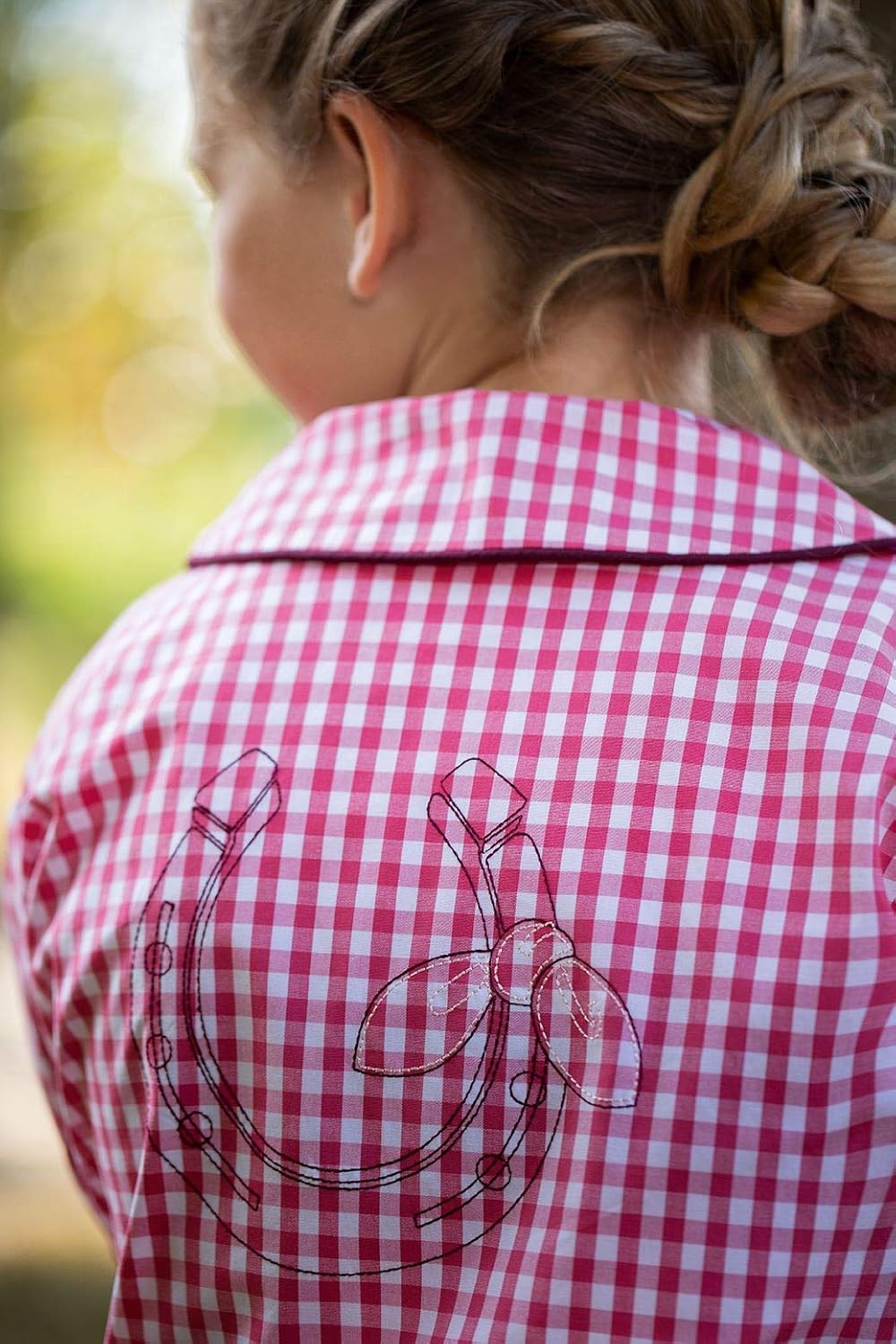 HKM Erwachsene Reitbluse-Piccola 104 Rosa, 104 Rosa
