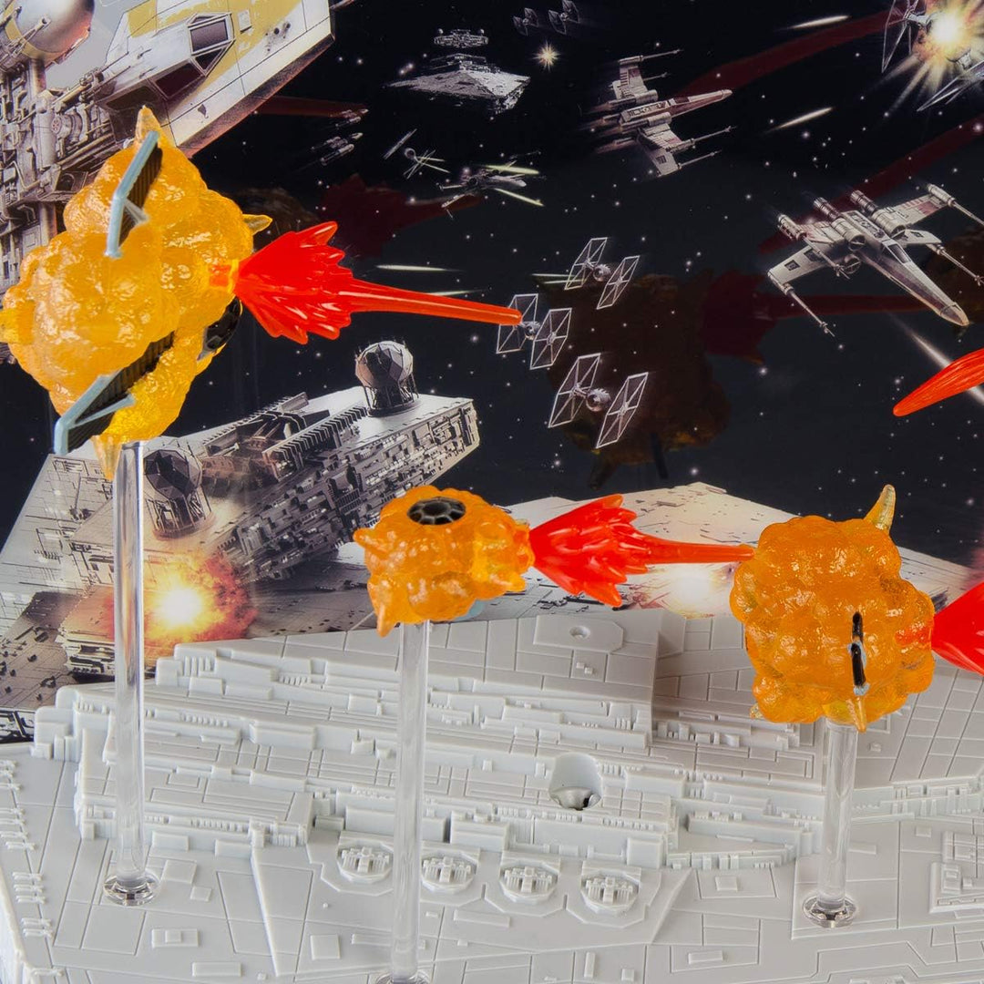 Hot Wheels Mattel – DPX66 Star Wars : Rogue One – Sternzerstörer Schauplatz mit Die-Cast X-Wing Figh