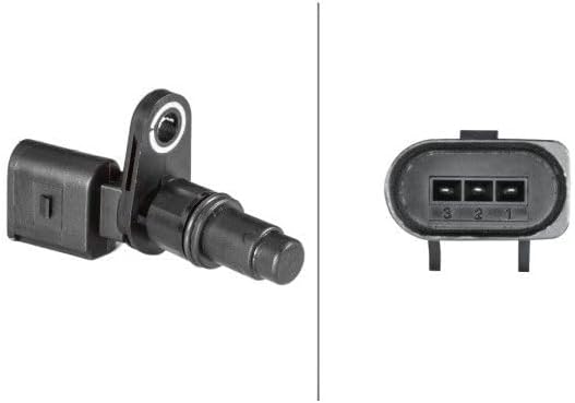 HELLA 6PU 013 122-101 Sensor, Nockenwellenposition - 3-polig - geschraubt - mit Dichtung
