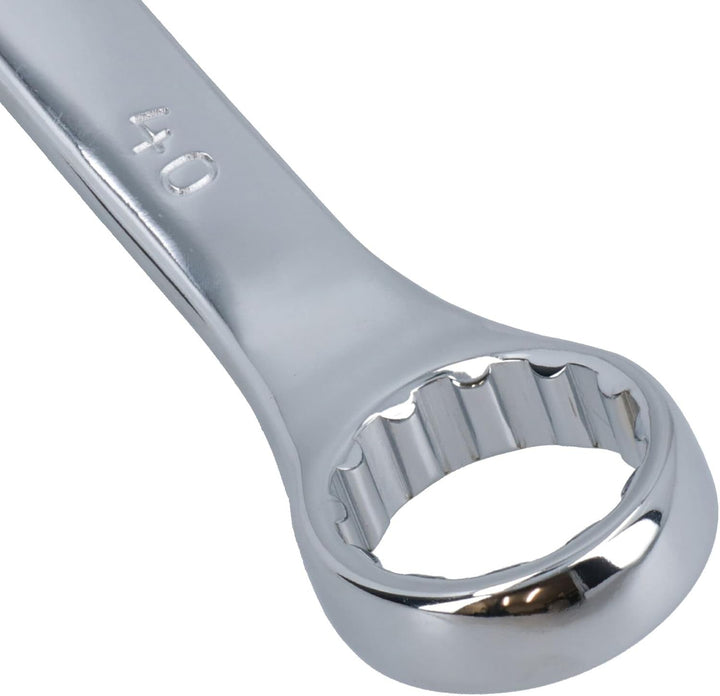 40 mm metrischer Kombi-Ringschlüssel, extra langer Bi-Hex Ring, 40 mm