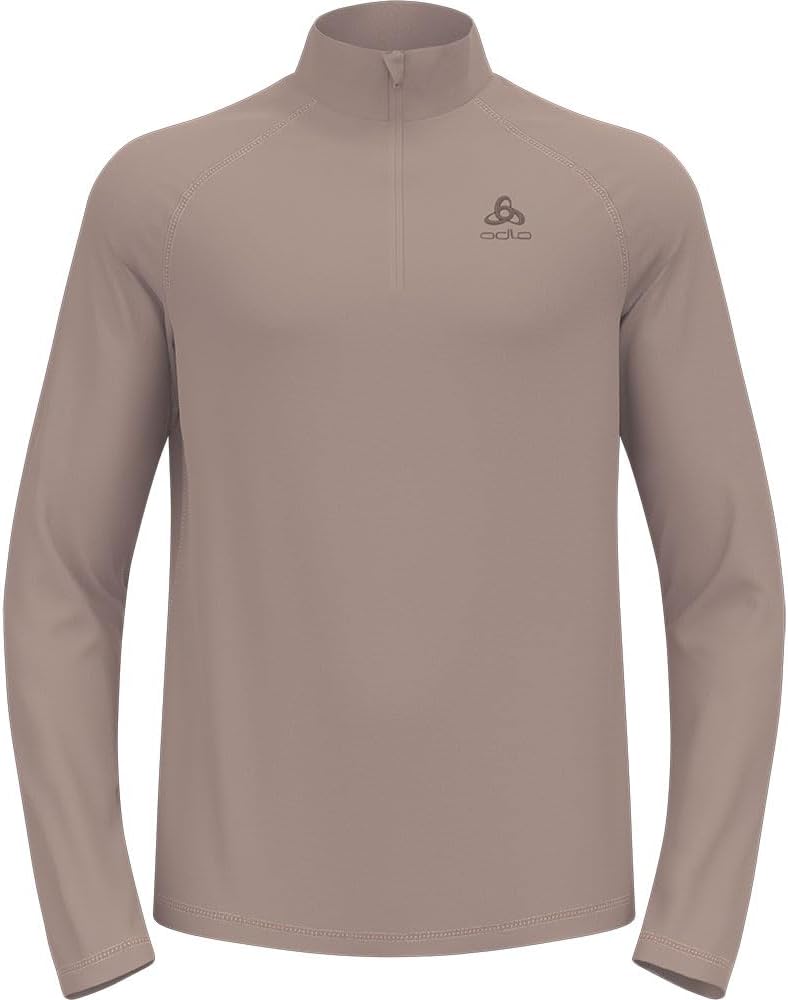 Odlo Herren Rigi_542592 Mid Layer mit Reissverschluss (1er Pack) M Cinder, M Cinder
