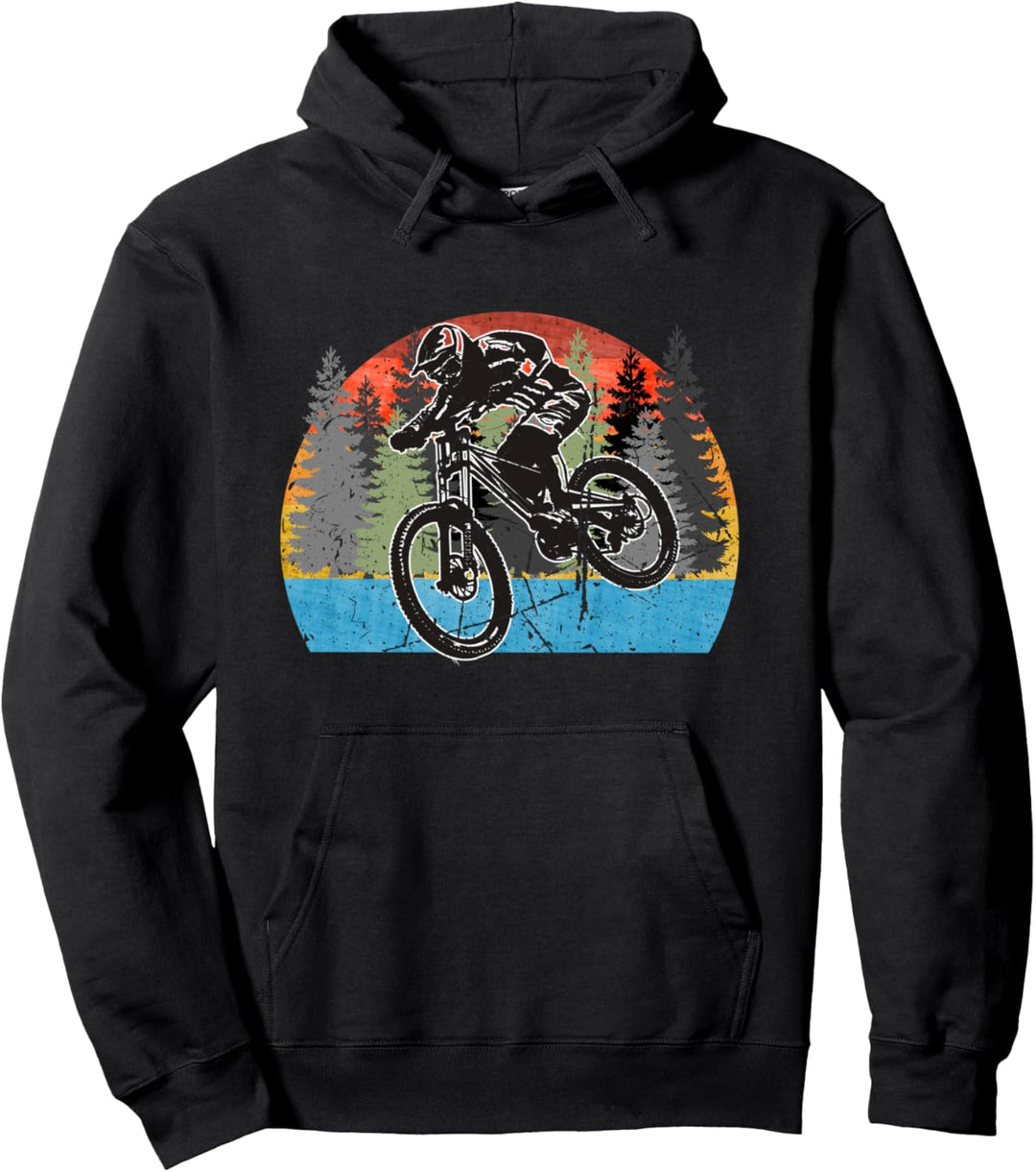 70er, 80er, 90er, MTB Mountain Bike Fahrrad Mountainbike Pullover Hoodie
