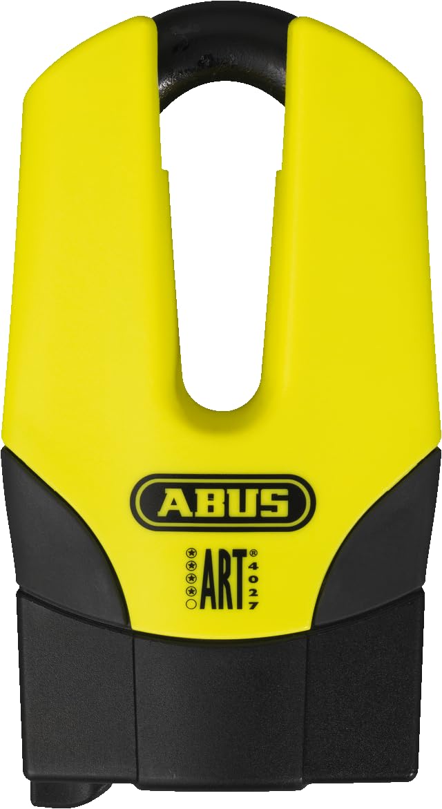 ABUS Bremsscheibenschloss Granit Quick 37/60 Maxi + Mini - Motorradschloss mit ABUS-Sicherheitslevel