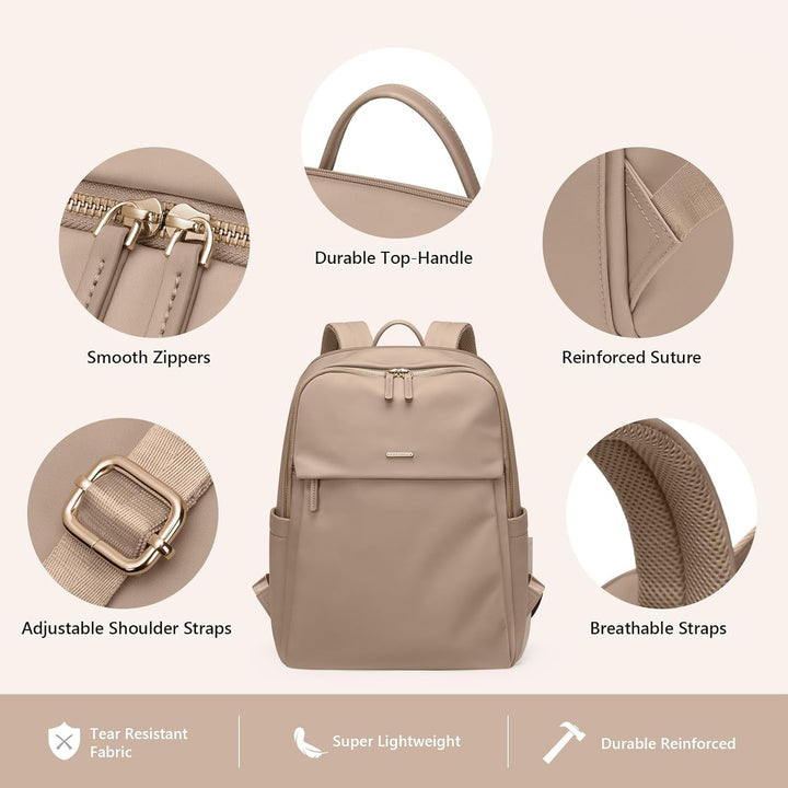 GOLF SUPAGS Frauen Rucksack Casual Daypack für Arbeit Reisen Hochschulen Rucksack Geldbörse Fits 14