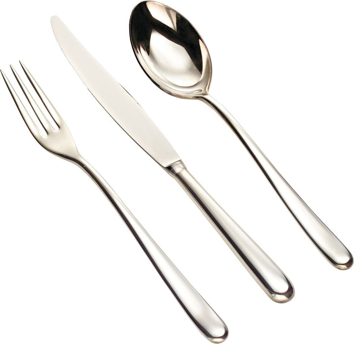 Alessi Caccia Besteckgarnitur 24tlg. Edelstahl glänzend poliert, Silber, 4.3 x 36 x 7.2 cm