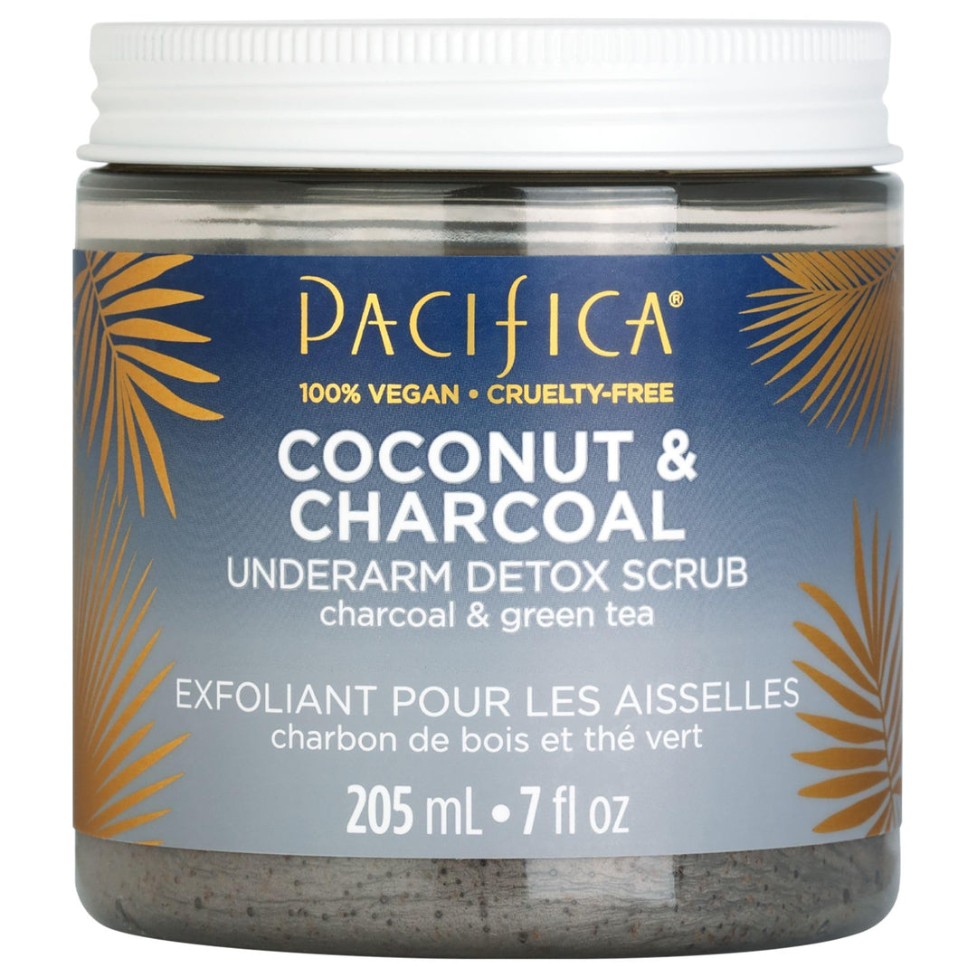Pacifica Beauty Detox-Peeling, Kokosnuss und Kohle, vegan, ohne Tierversuche hergestellt, 200 ml