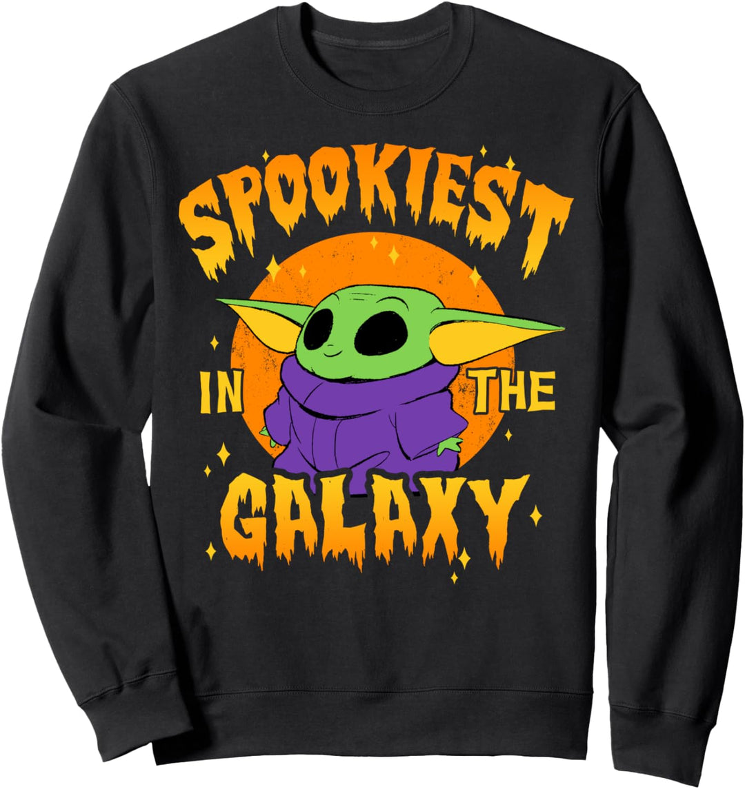 Star Wars Mandalorian The Child Spookiest In The Galaxy Sweatshirt