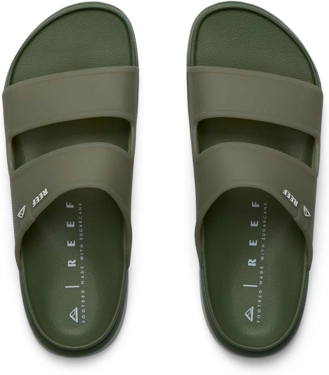 Reef Herren Oasis Double UpSchiebe-Sandalen 43 EU Stein, 43 EU Stein