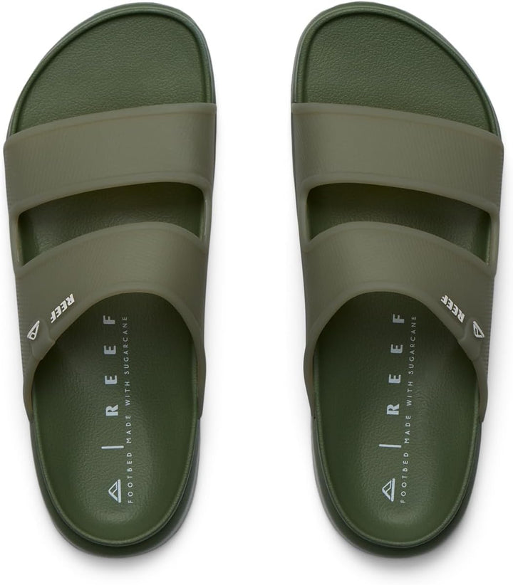 Reef Herren Oasis Double UpSchiebe-Sandalen 43 EU Stein, 43 EU Stein