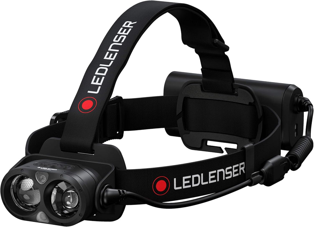 Ledlenser H19R Core Stirnlampe LED, 3500 Lumen, aufladbarer Lithium Akku, mit Rotlicht, wasserdicht