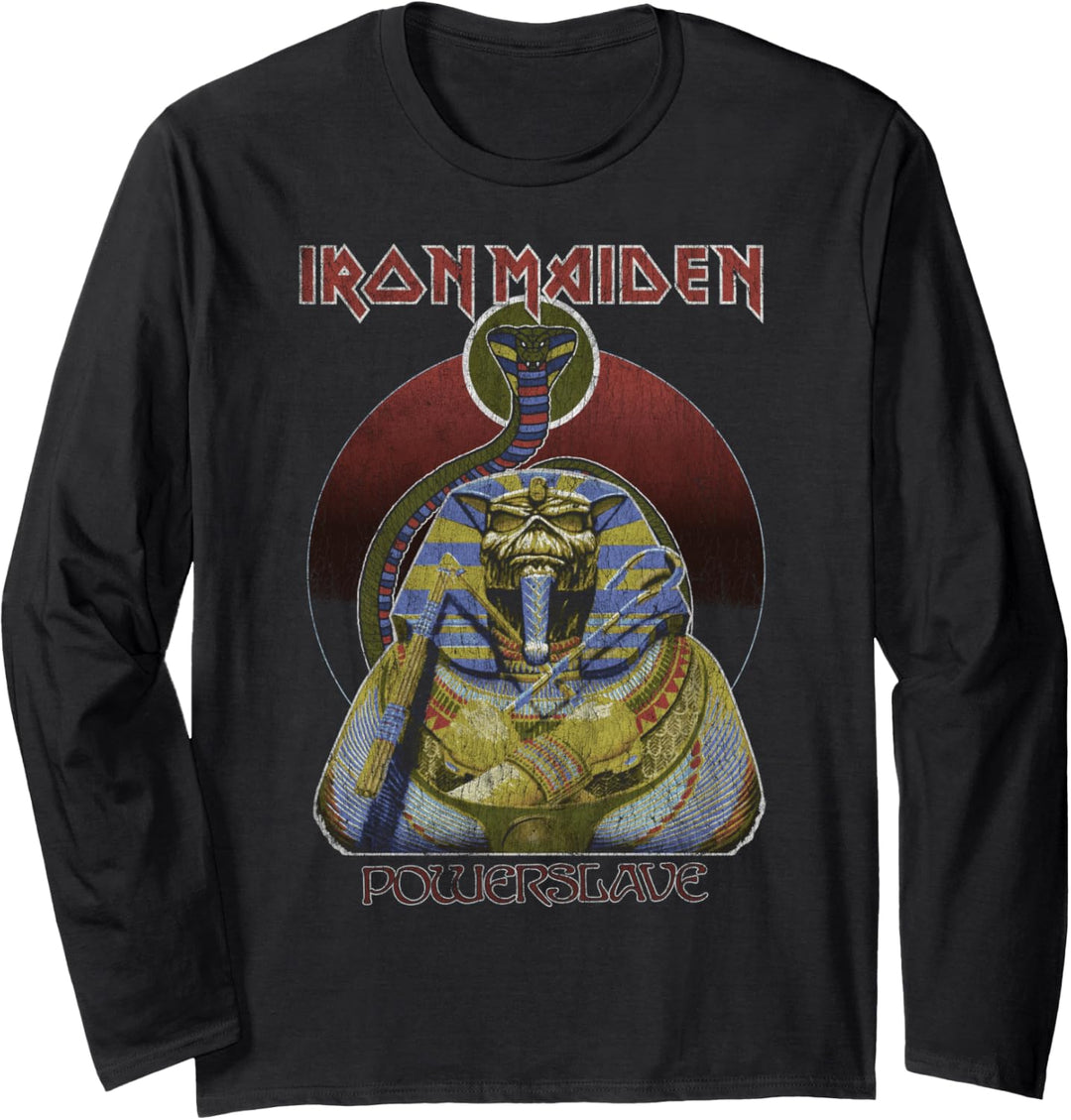 Iron Maiden - Sarcophagus Muted Vintage Langarmshirt