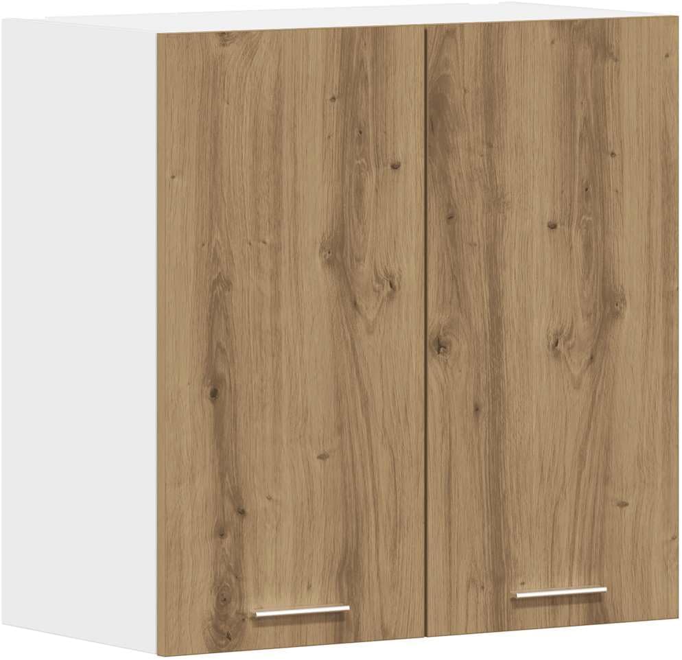 Refined Küchenwandschrank Lyon Artisan-Eiche 60x31x60 cm Holzwerkstoff 1x(2Türen)60cm60cm Eiche Hand