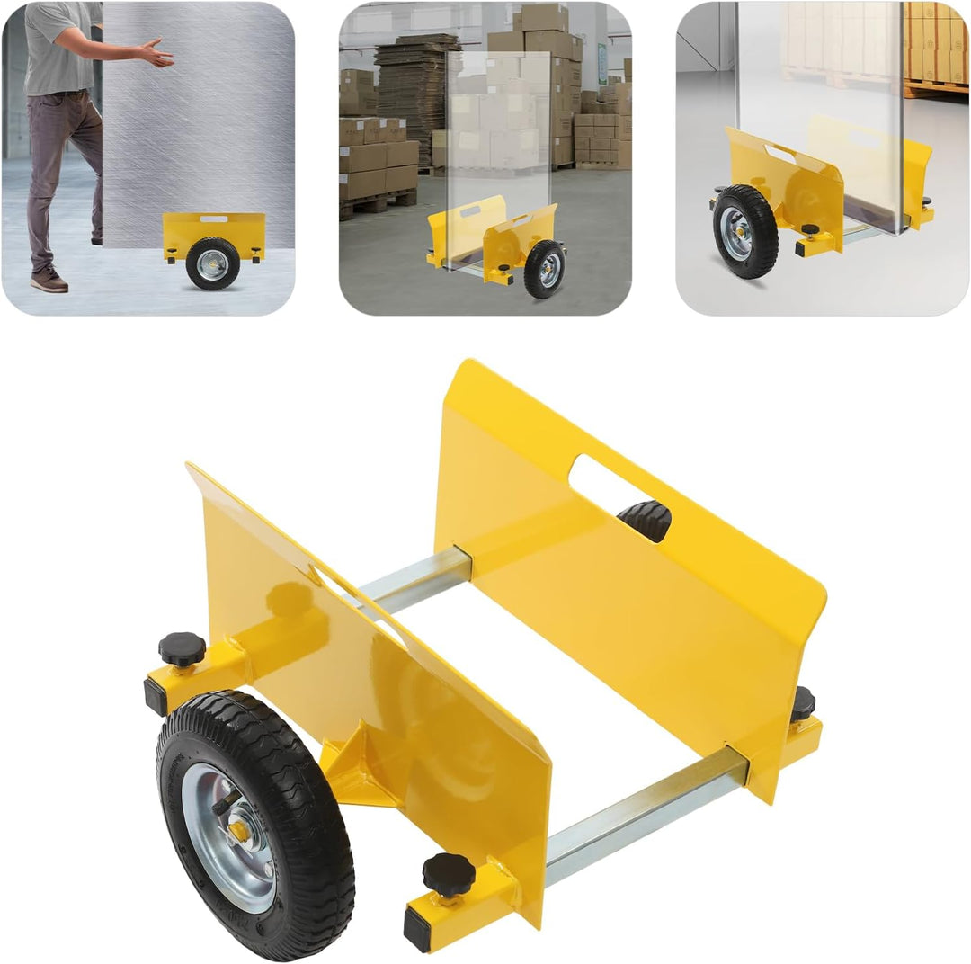Plattenklemmwagen Plattenroller bis 250-300 kg, Plattenwagen zum Transport von Wandplatten, Gipskart