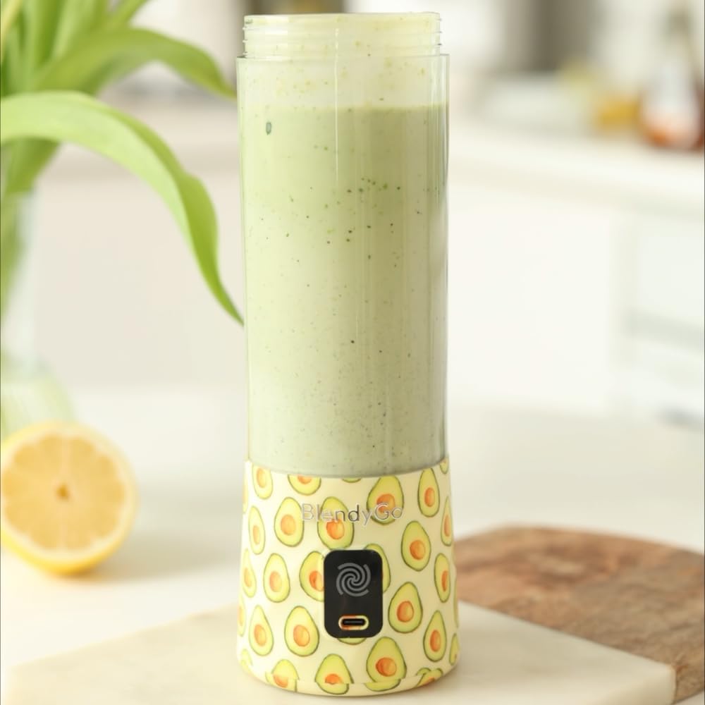 BlendyGo 3 Tragbarer Mixer, Blender, Mini Standmixer, 550 ml, Smoothie maker, Mixer smoothie maker t