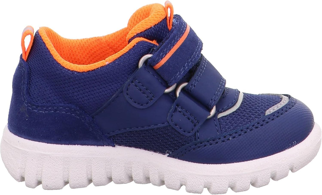 Superfit Baby-Jungen Sport7 Mini Gore-tex Lauflernschuhe 23 EU Blau Orange 8010, 23 EU Blau Orange 8