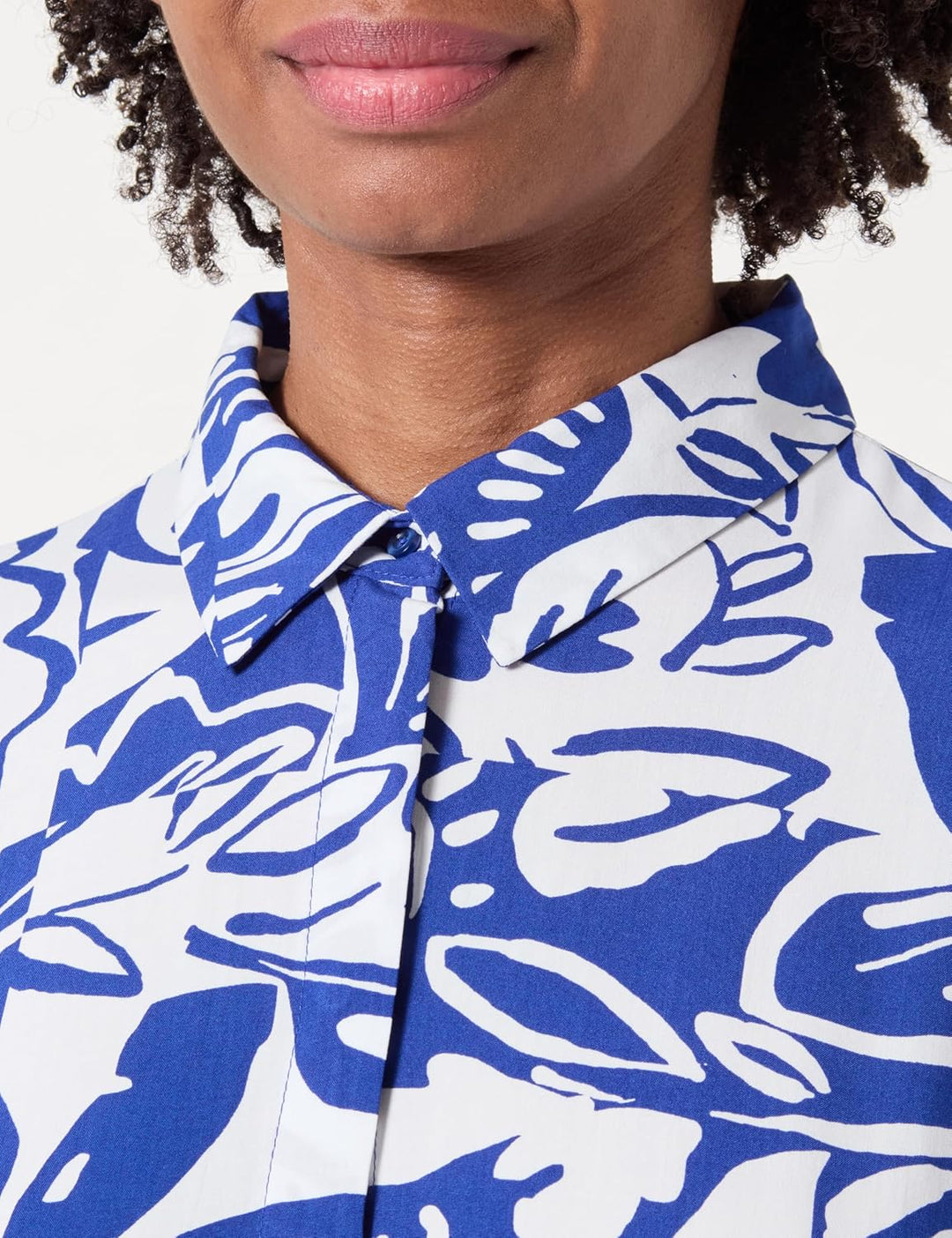 s.Oliver Damen Kleid lang 36 Blau, 36 Blau